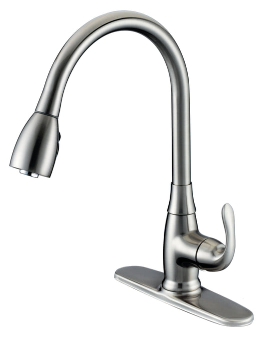 5137 • Single Handle HI ARC Pull-down Kitchen Faucet