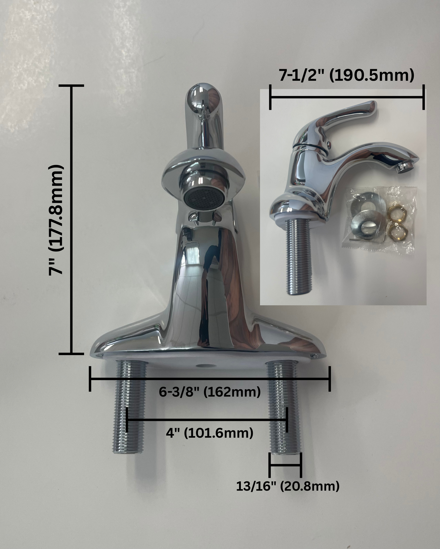 85280A - Single Handle Lavatory Faucet Chrome [OPEN BOX UNUSED]
