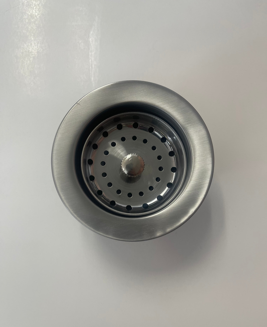 BS 100 - Kitchen Sink Basket Strainer Brushed Nickel [OPEN BOX UNUSED]